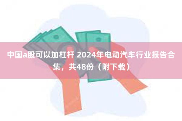 中国a股可以加杠杆 2024年电动汽车行业报告合集，共48份（附下载）